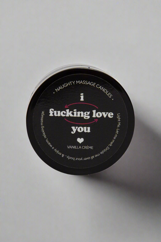 Massage Candle I F*cking Love You Vanilla
