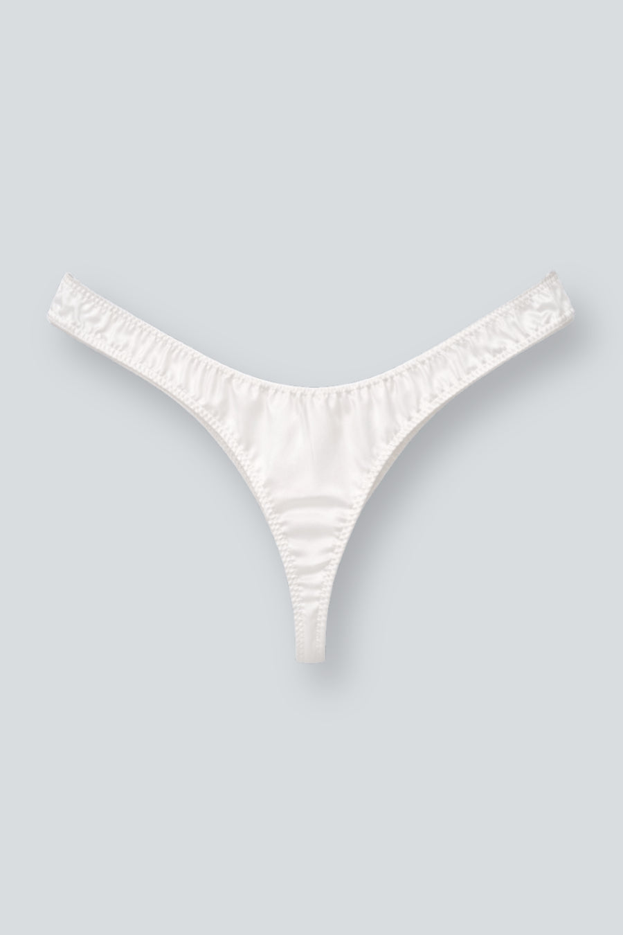 Twyla Silk G-String White Secondary image