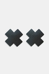 Nipple Pasties Cross Black