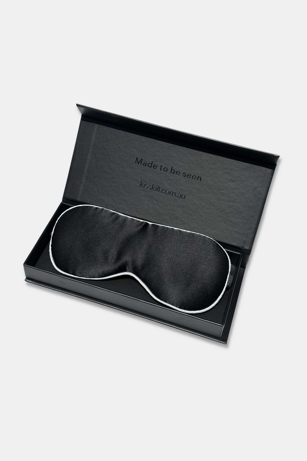 Silk Eye Mask Black | Archive Sample Main image