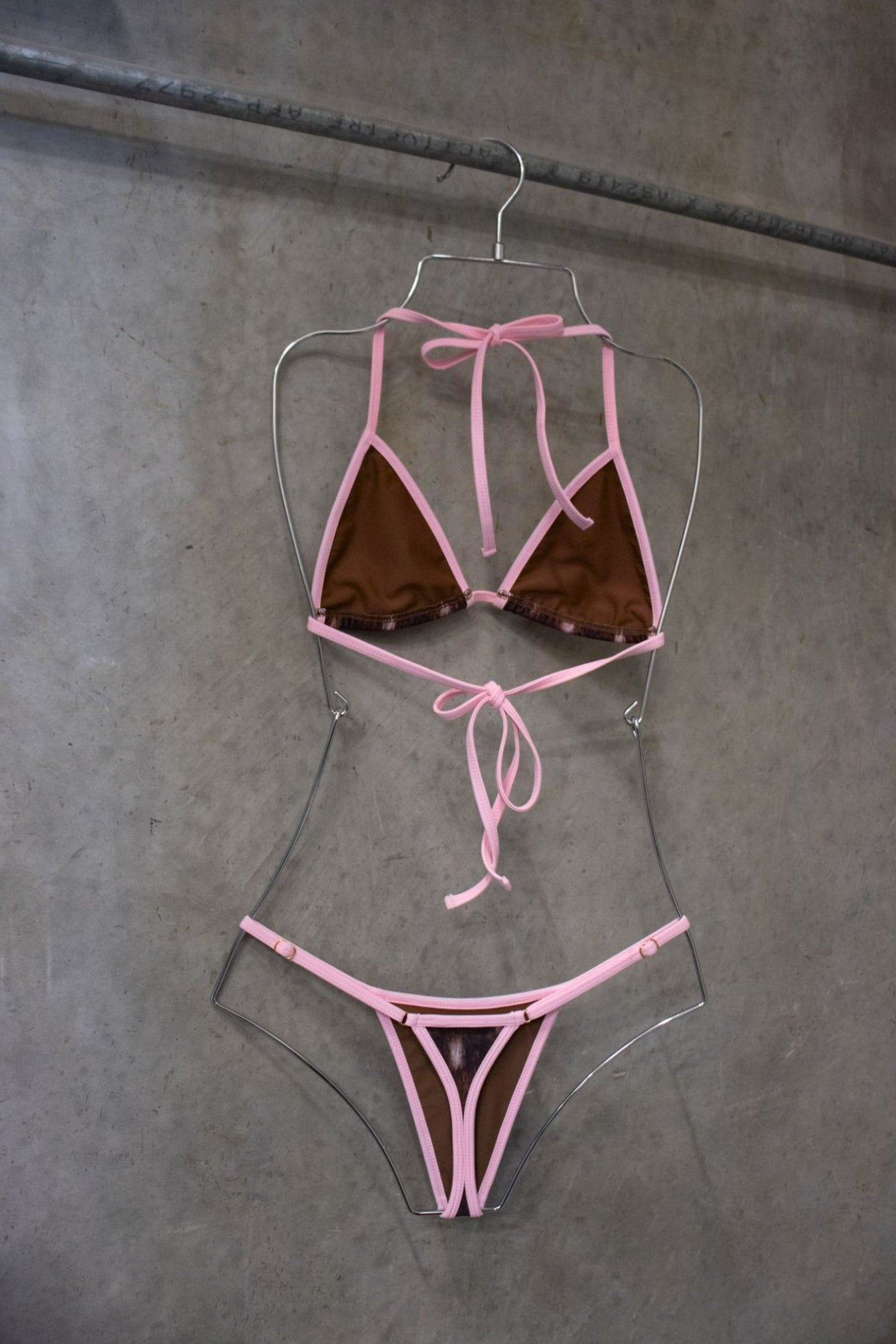 Bambi Contrast Micro Bikini Set - Size XS/S | Archive Sample