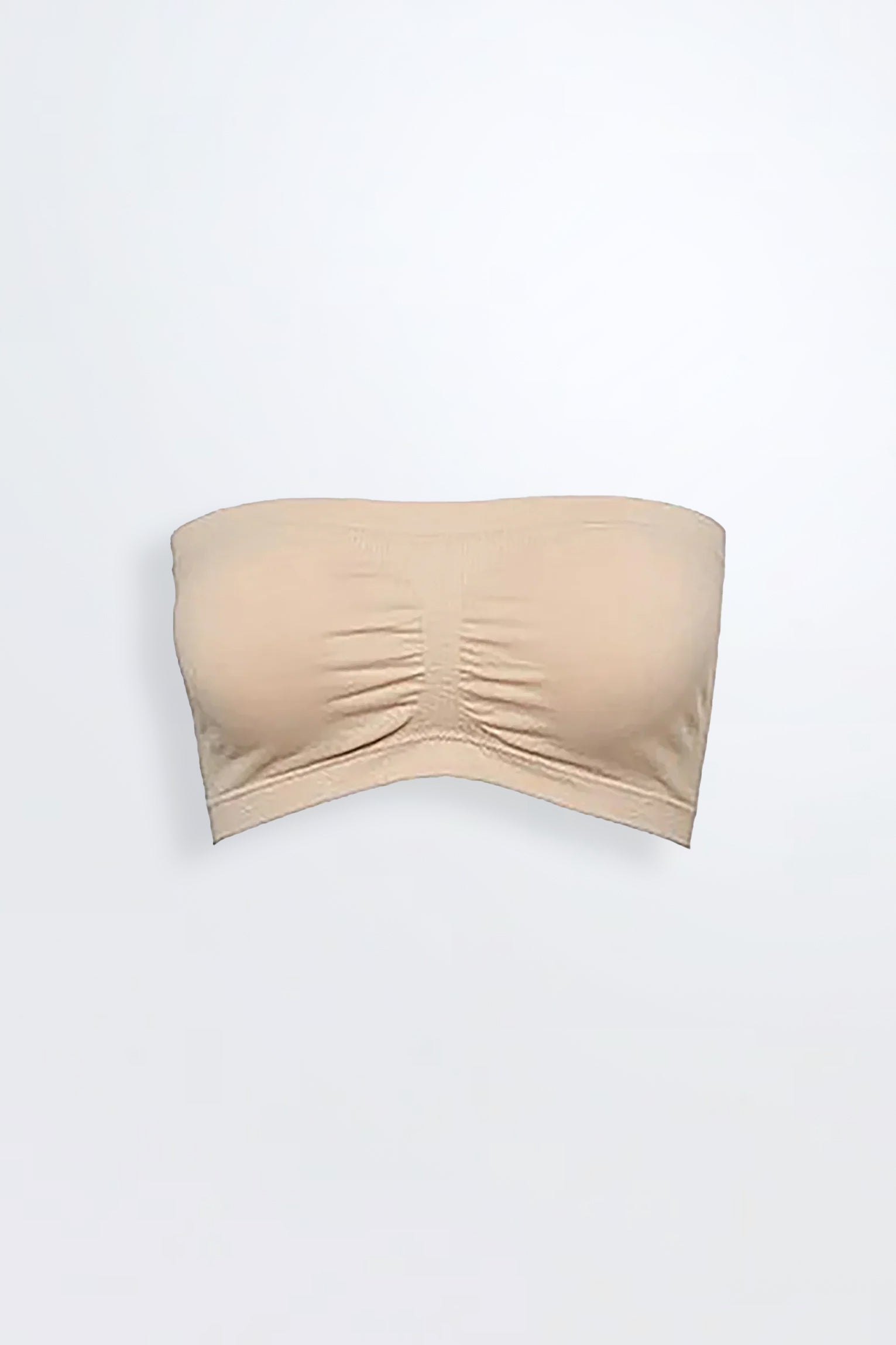 Bandeau Bra Beige Main image