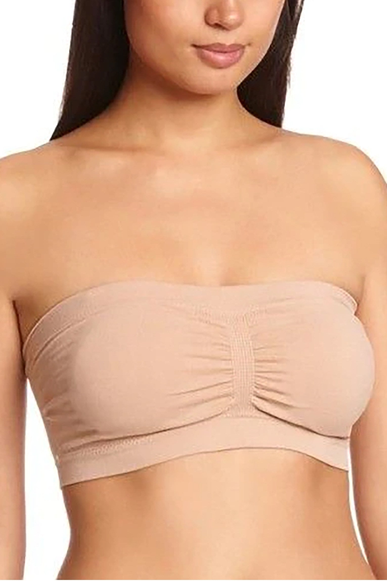 Bandeau Bra Beige Secondary image