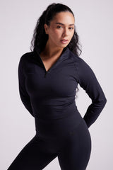 Athena Seamfree Long Sleeve Quarter Zip Top
