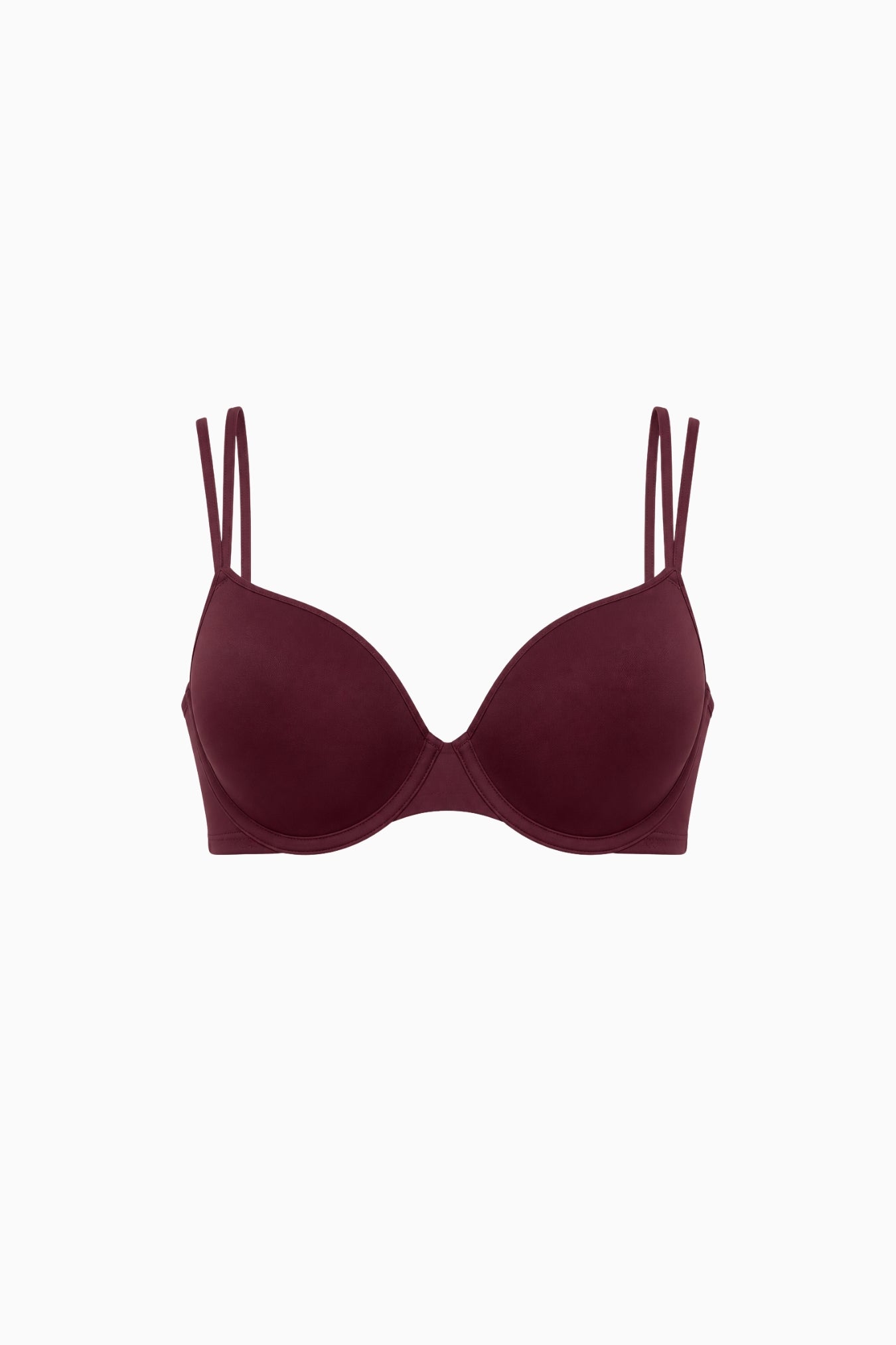 Dark Red Mesh T-Shirt Bra – Size 10C | Archive Sample
