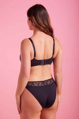 Sabrina Microfibre Bikini Knicker Black