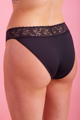 Sabrina Microfibre Bikini Knicker Black