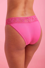 Sabrina Microfibre Bikini Knicker Pink