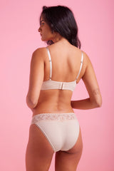 Sabrina Microfibre Bikini Knicker Taupe