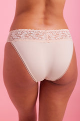 Sabrina Microfibre Bikini Knicker Taupe