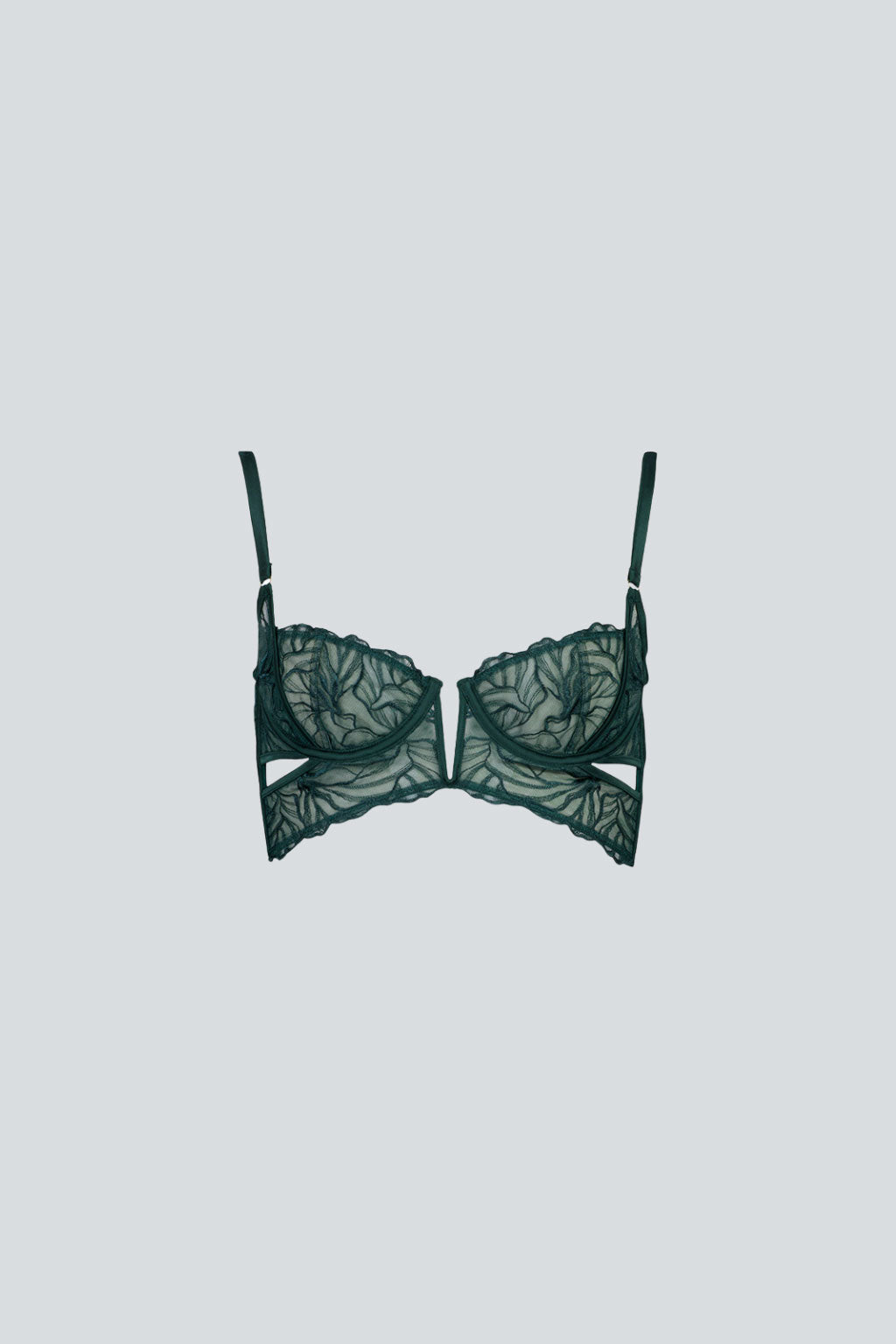 Gaia 3-Piece Lingerie Set | Bra, Suspender Belt & FREE G-String | 30% OFF