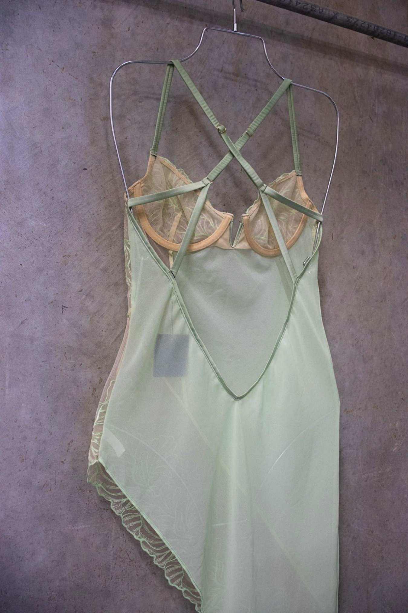 Gaia Silk Underwire Slip Dress – Size S | Archive Sample