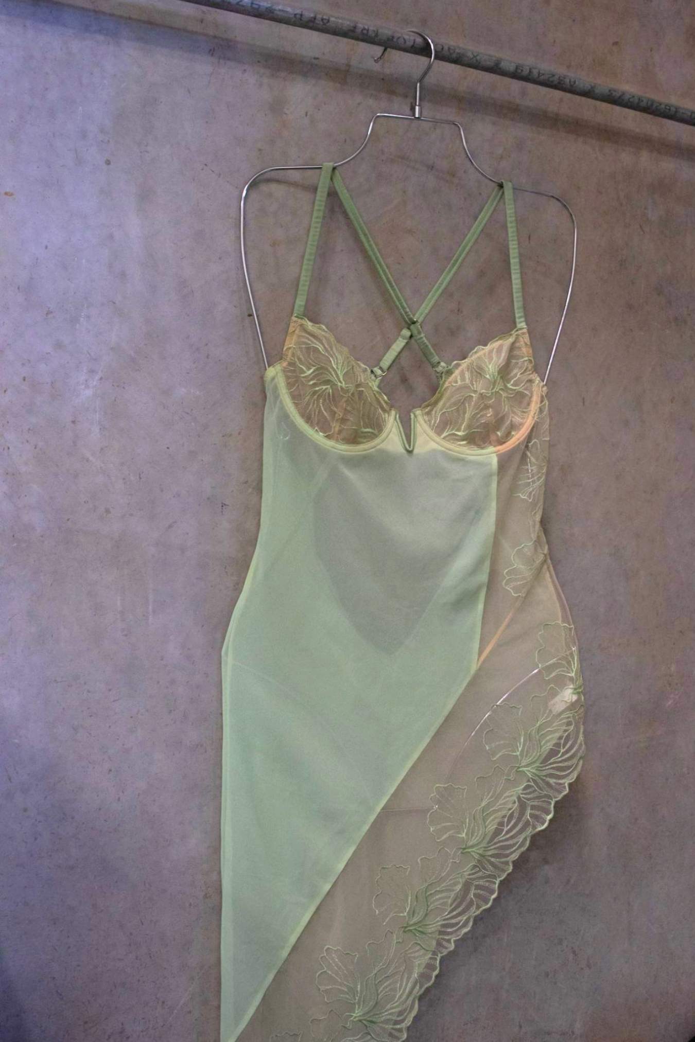 Gaia Silk Underwire Slip Dress – Size S | Archive Sample