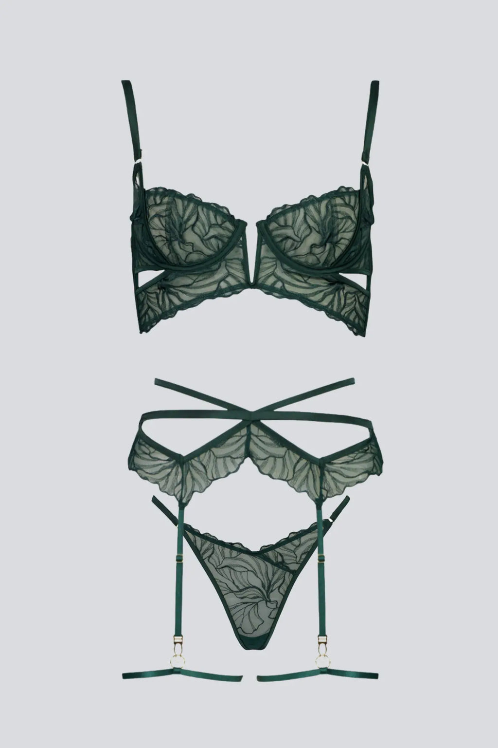 Gaia Lingerie Set | 30% off + Free G-String