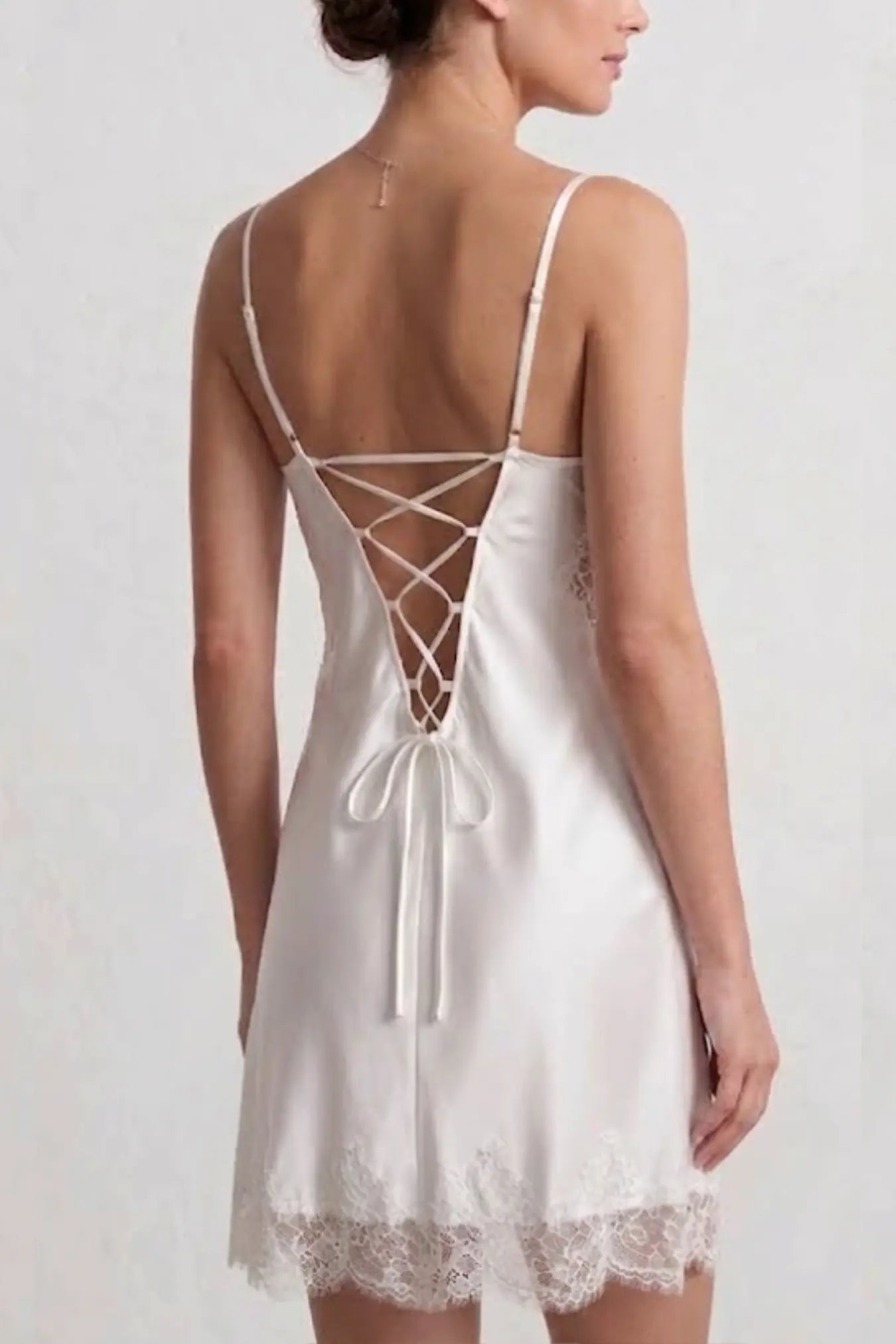 Silk Genevieve Slip White | Archive Sample Zweitbild