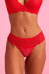 Giselle Lace Brazilian Red