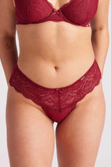 Giselle Lace Brazilian Rhubarb