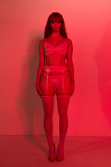 I Love Me Lingerie 3 Piece Set Pink