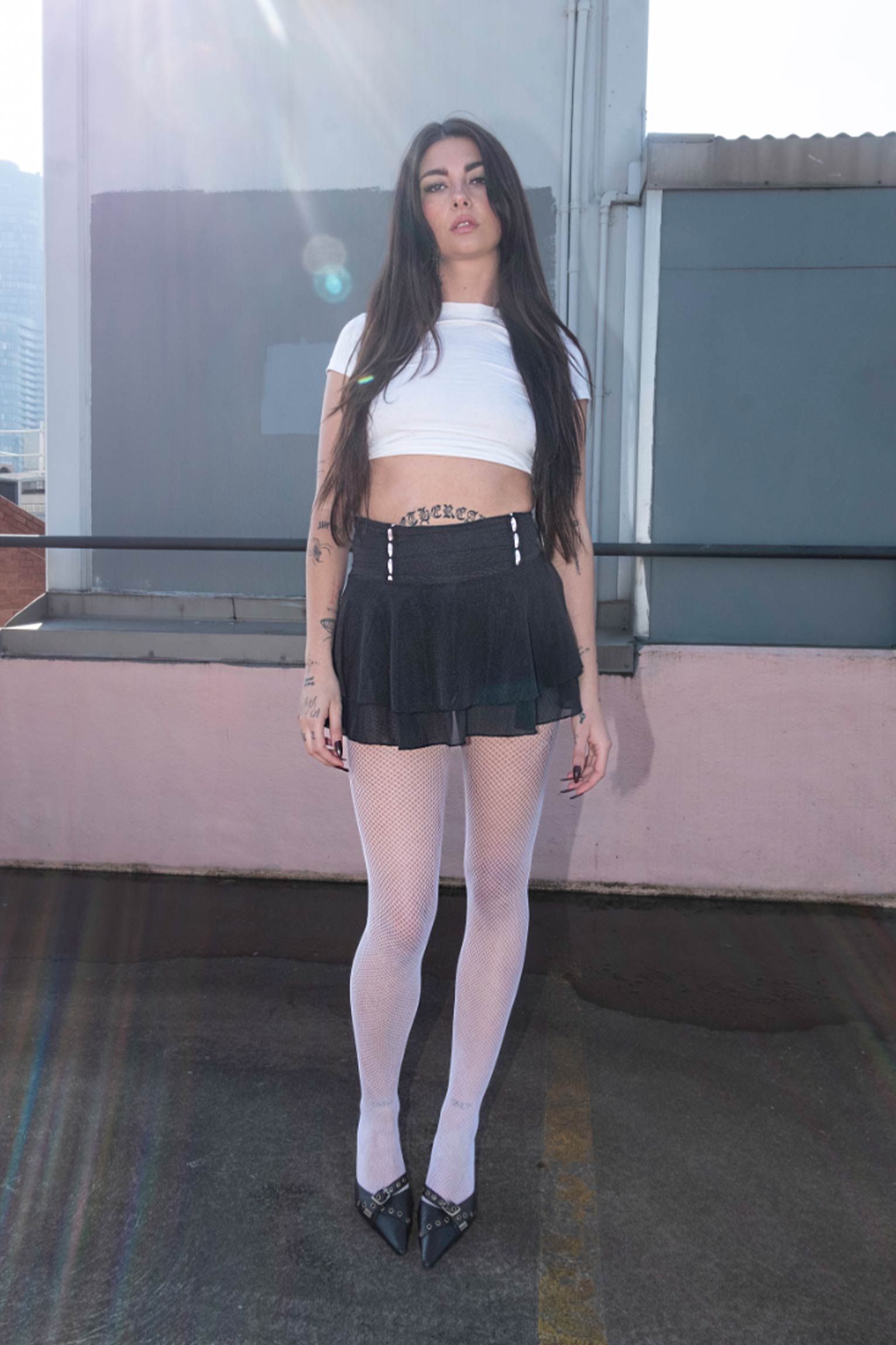 Jae Bunny Mini Skirt Black Pink – Size S | Archive Sample Hauptbild
