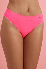 Ivy Seamfree High Cut Bikini Brief Knockout Pink