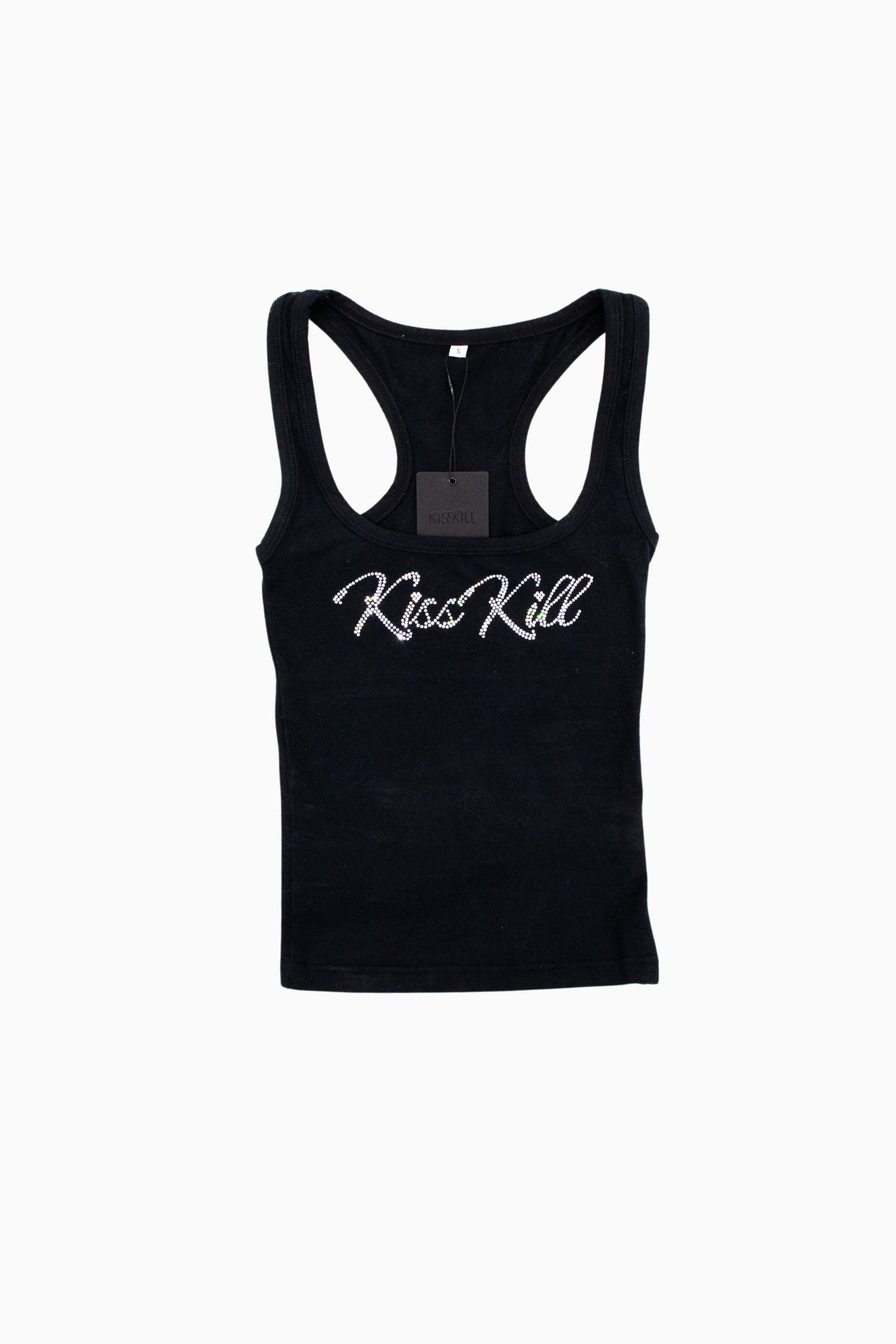 KissKill Diamante Tank Top – Size XXS | Archive Sample