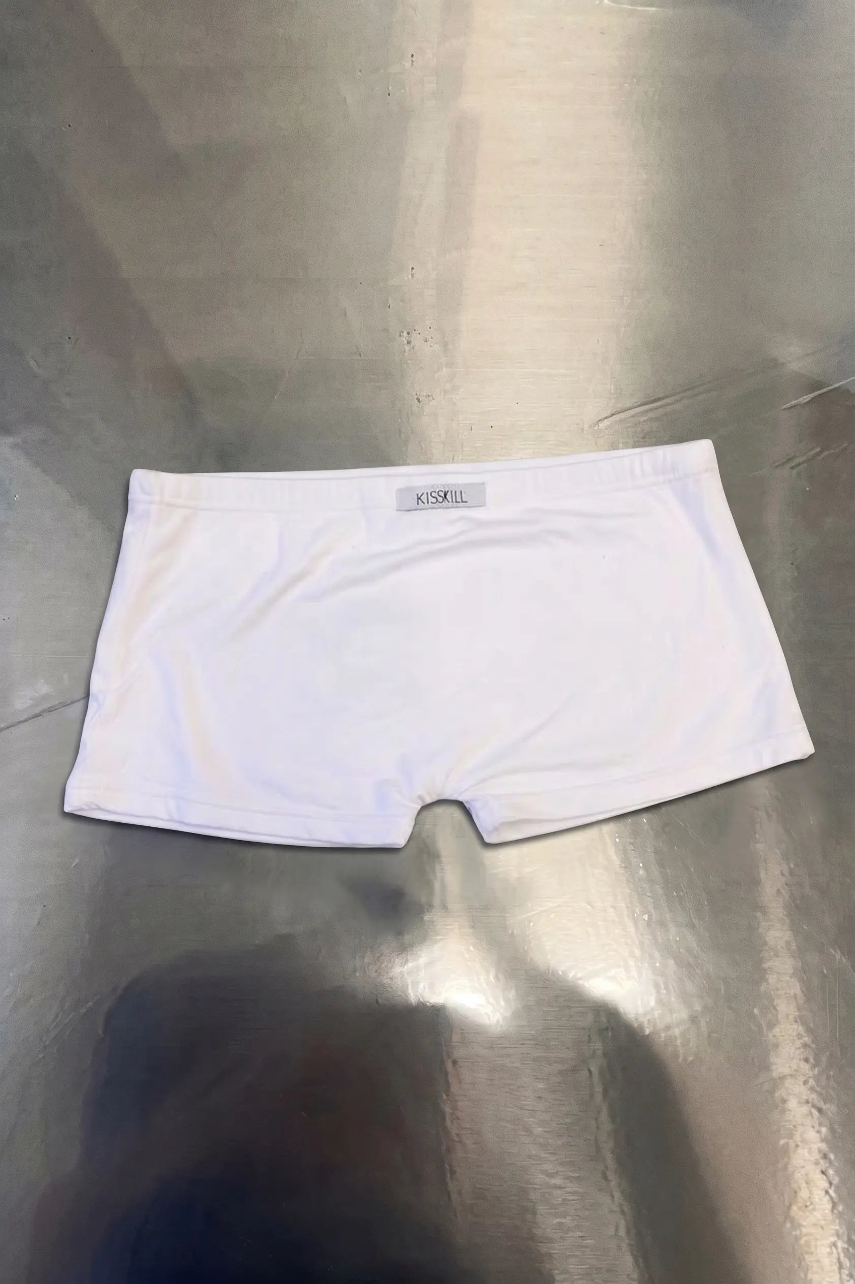 KissKill Diamante Short White– Size M | Archive Sample Secondary image