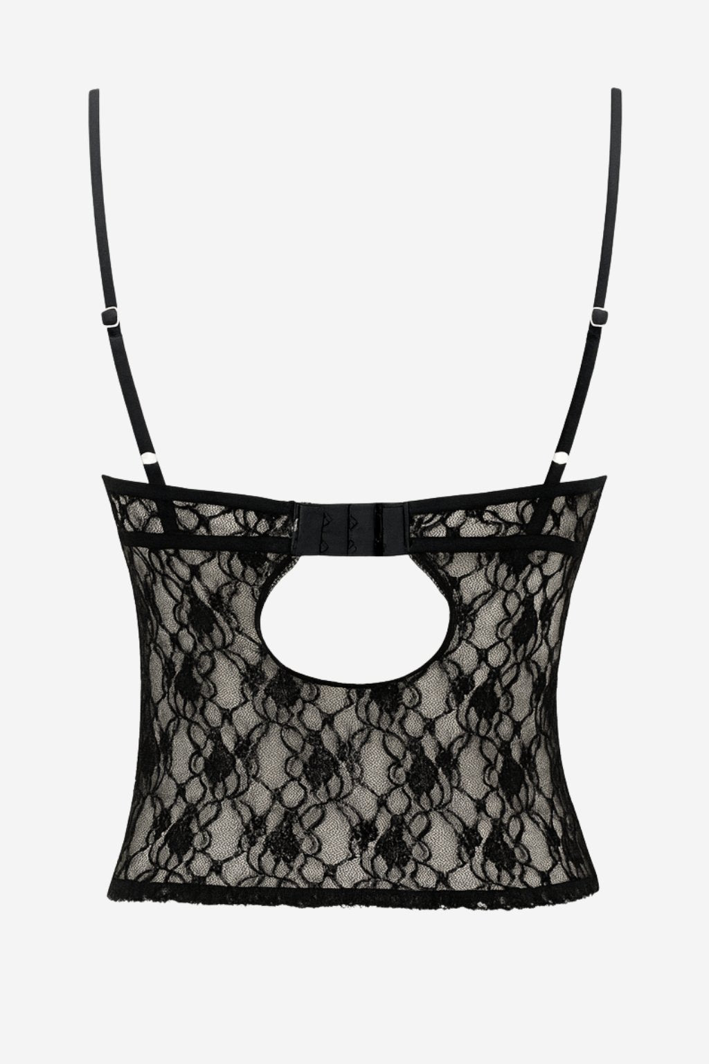 Jae Bunny Lace Cami Black