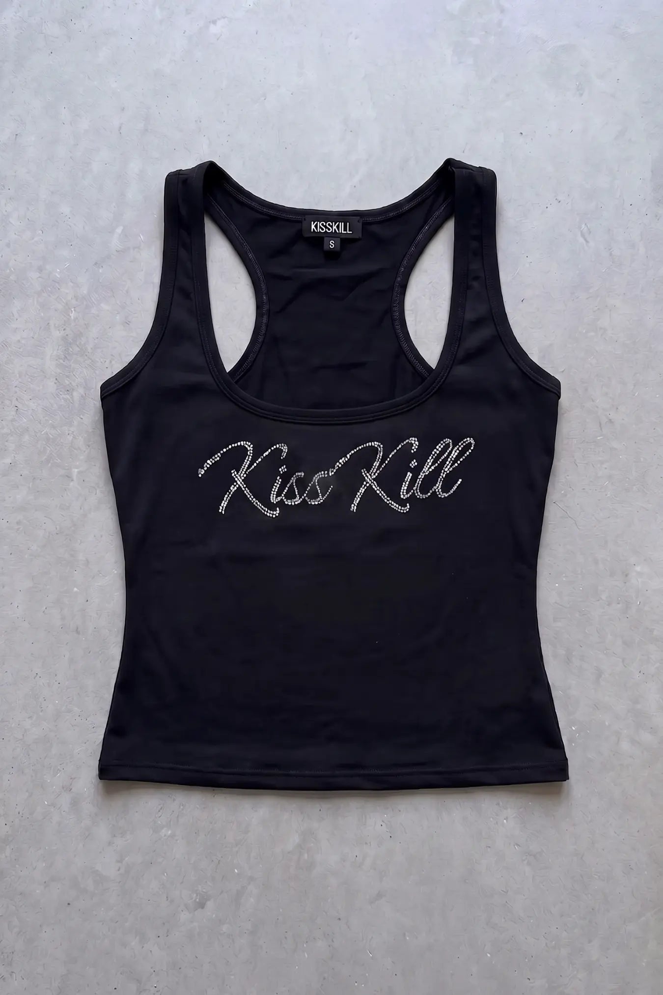 KissKill Diamante Tank Top – Size S | Archive Sample Hauptbild