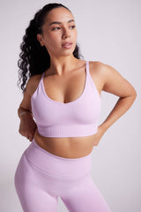 Athena Seamfree Crop Top Lilac