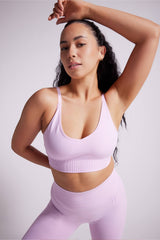 Athena Seamfree Crop Top Lilac