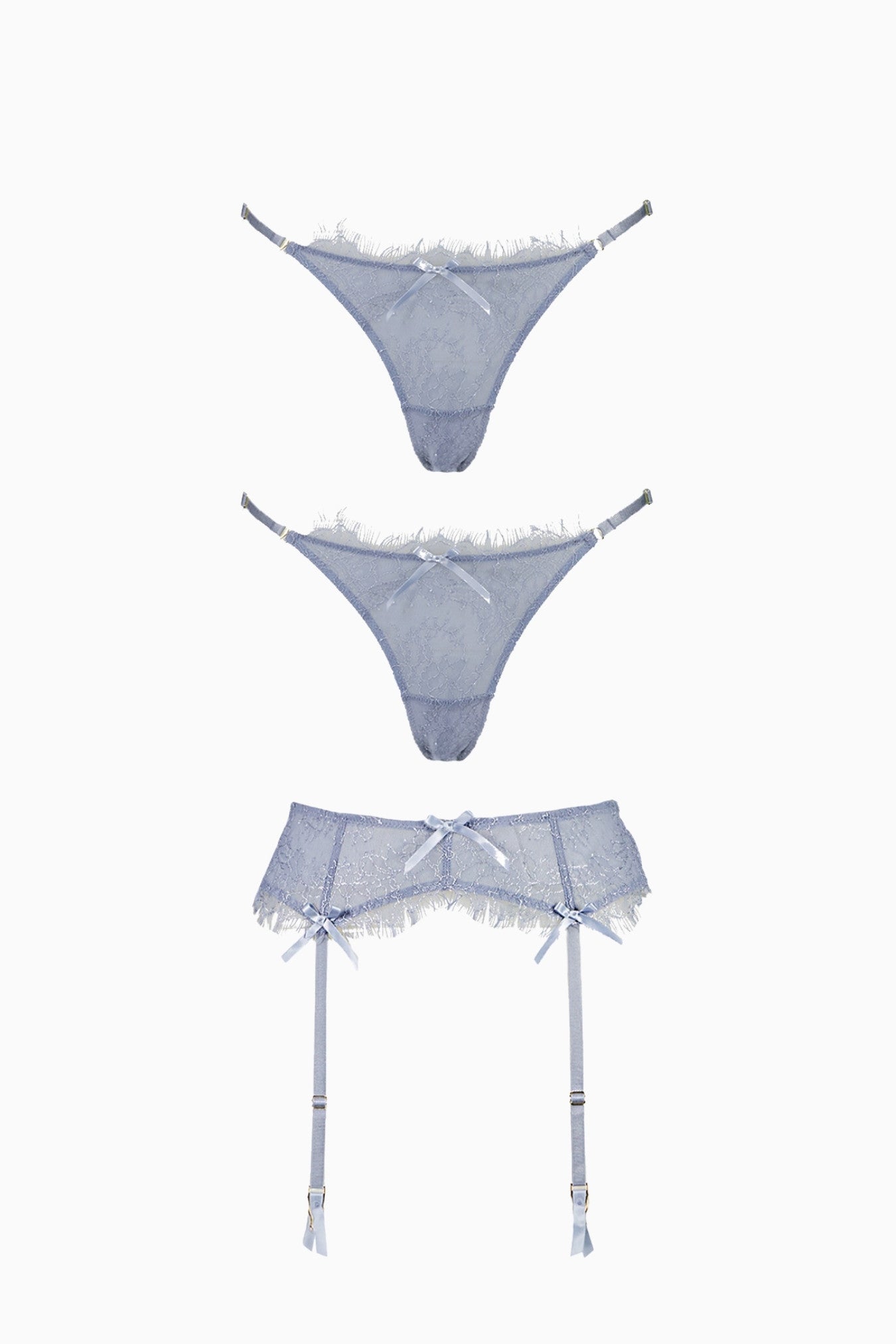Maia 2 Pack Brazilian Knicker & Suspender