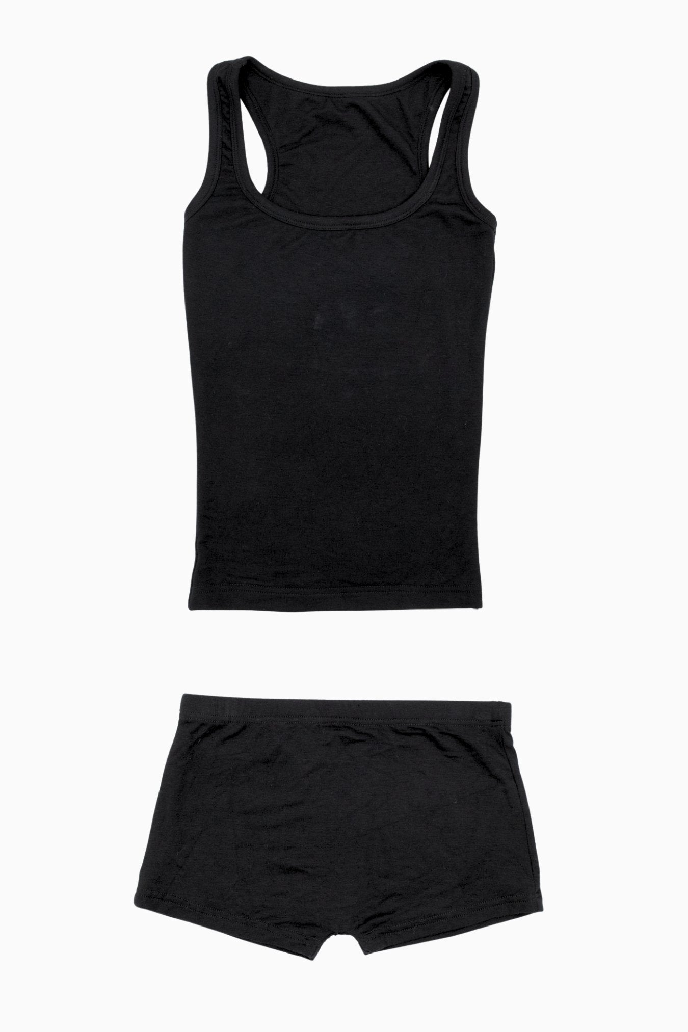 Signature Tank & Short Set Black Unbranded – Size XS/S | Archive Sample