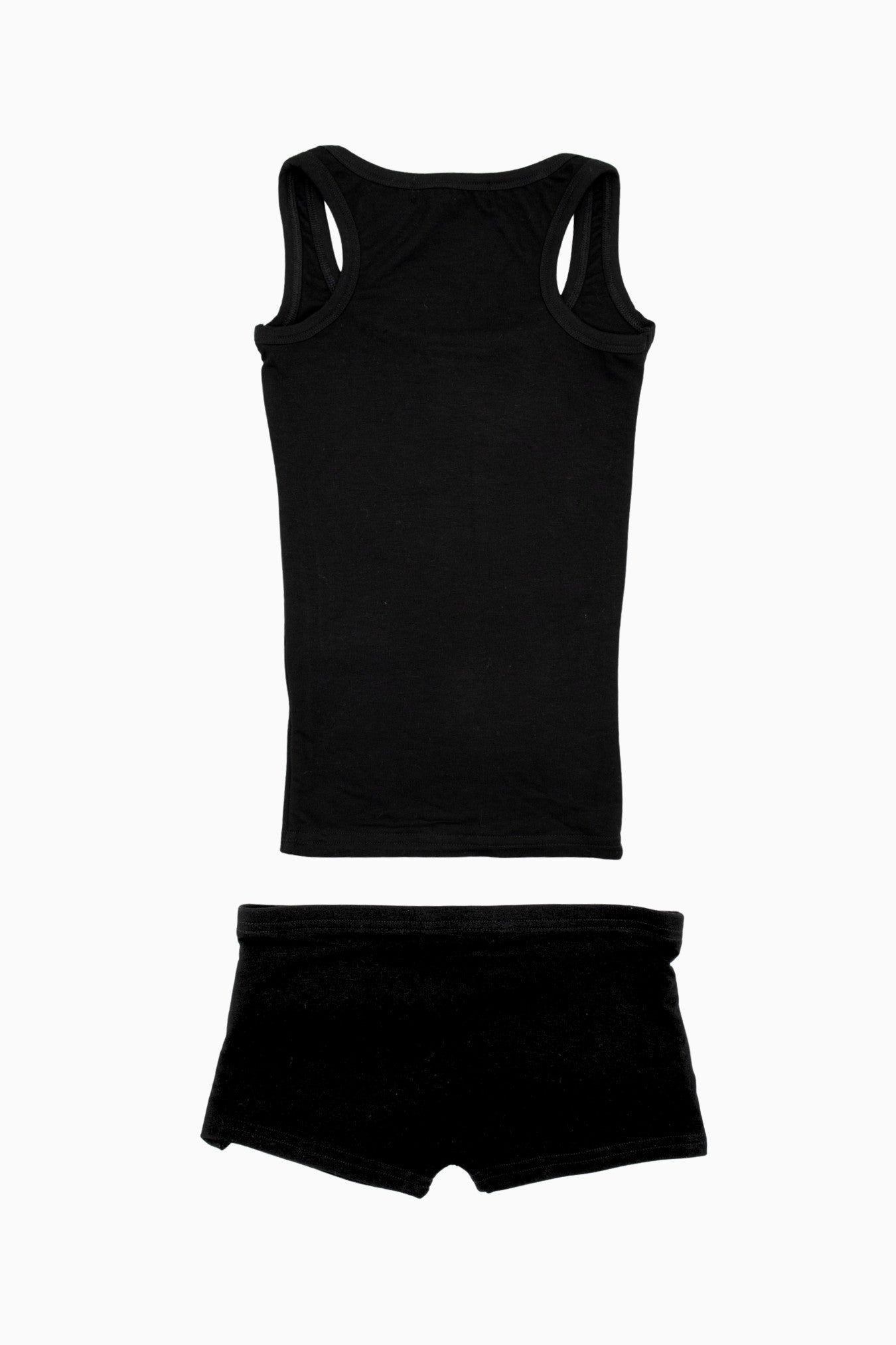 Signature Tank & Short Set Black Woven Label – Size XS | Archive Sample Secondary image