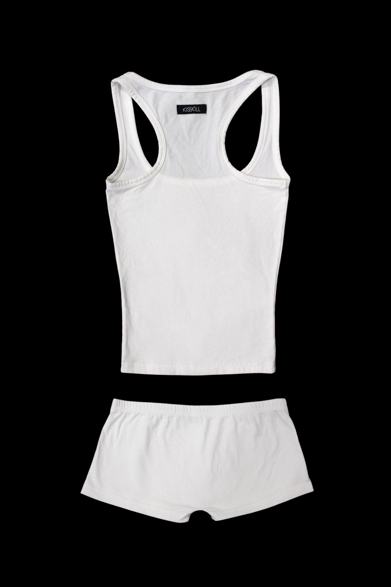 Signature White Tank & Shorts Set – Size XS/S | Archive Sample