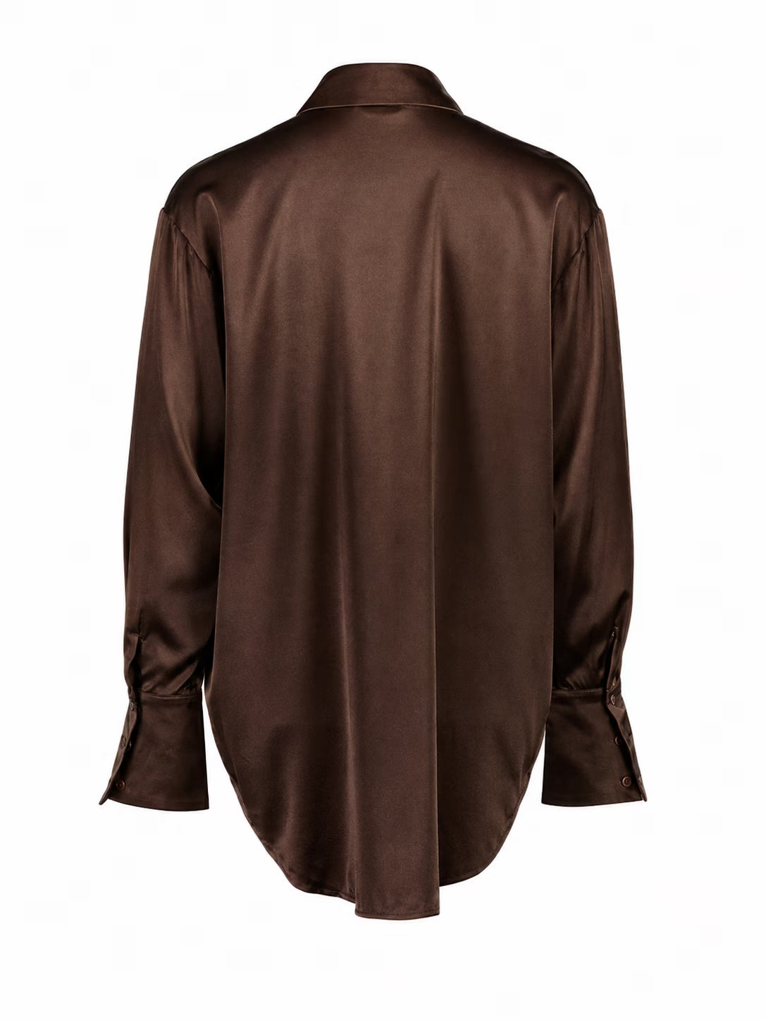 Twyla Silk Pyjama Set Chocolate | Archive Sample