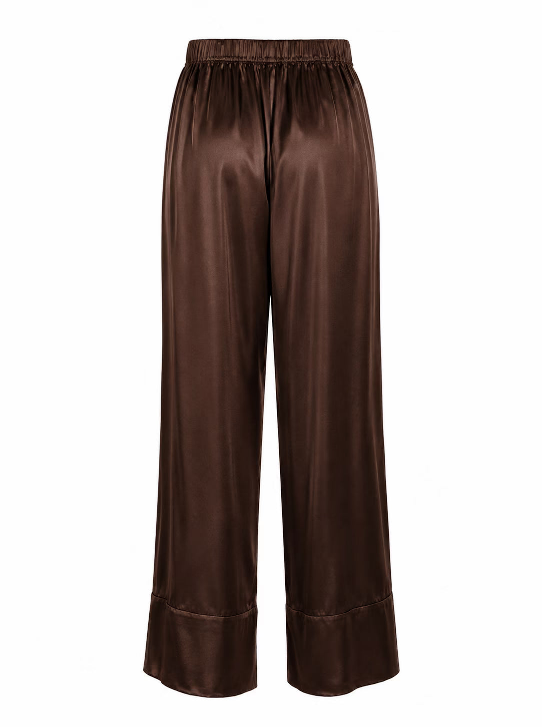 Twyla Silk Pyjama Set Chocolate | Archive Sample