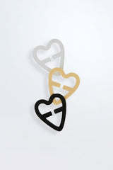 Bra Clips Heart 3 pack