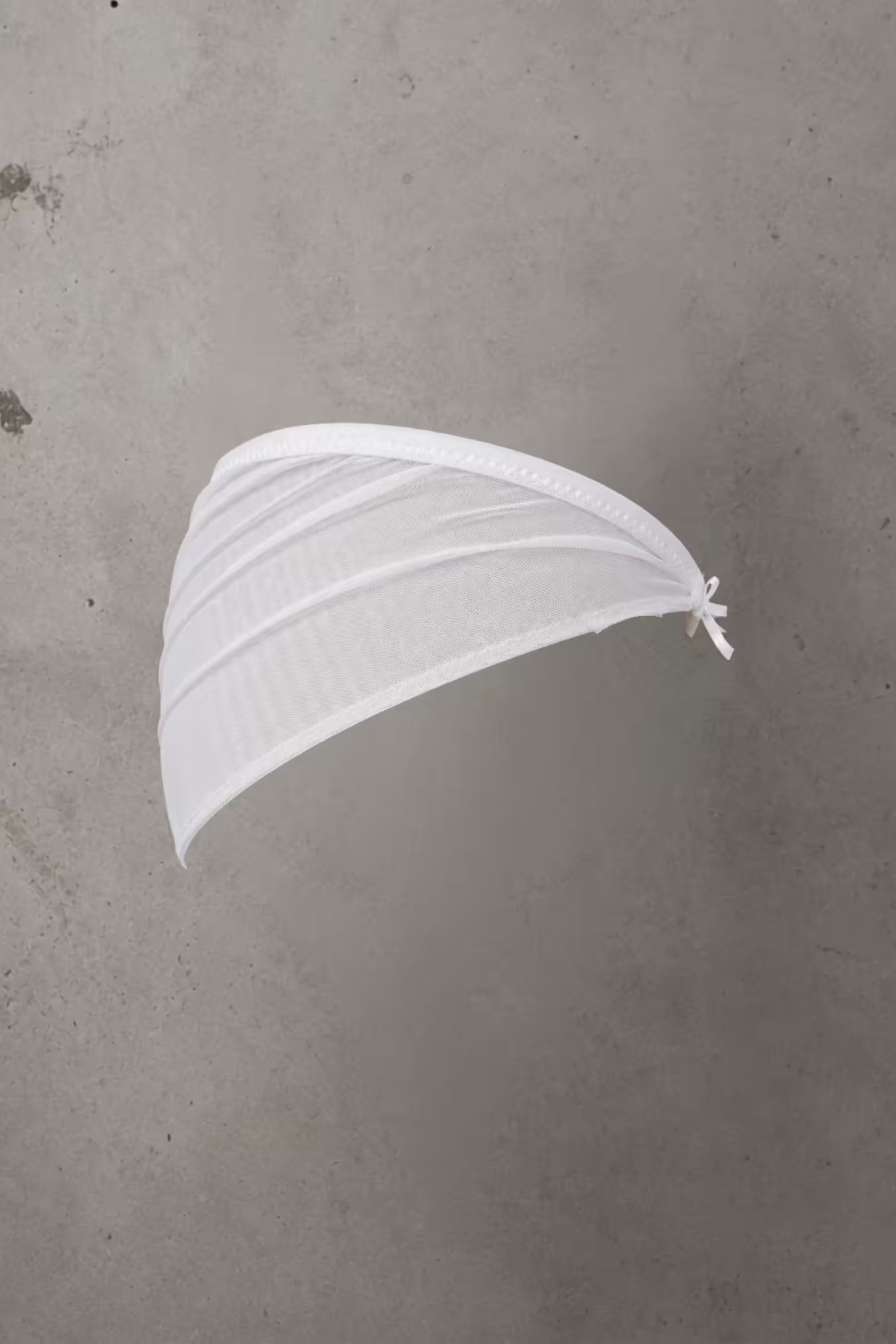 Brooke Mesh Knicker White - SIze M | Archive Sample Secondary image
