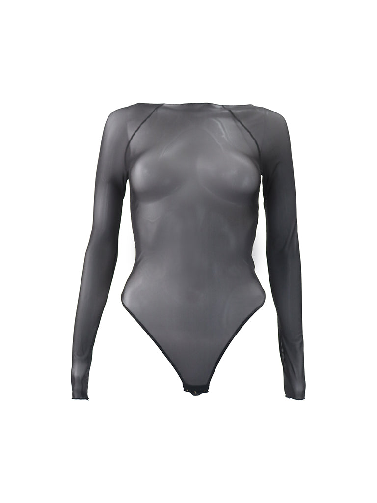 Addict Mesh Bodysuit | Archive Sample Secondary image