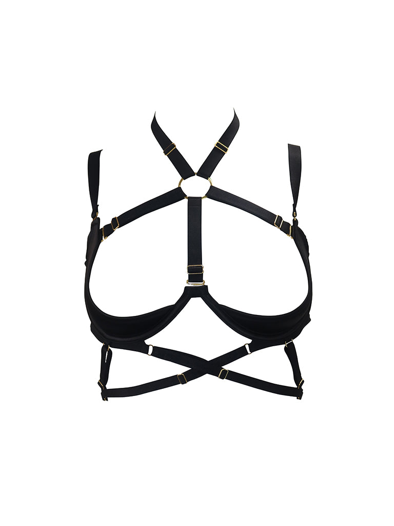 Addict O Ring Quarter Cup Bra | Archive Sample Secondary image