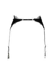 Brooke Garter Suspender Belt Black