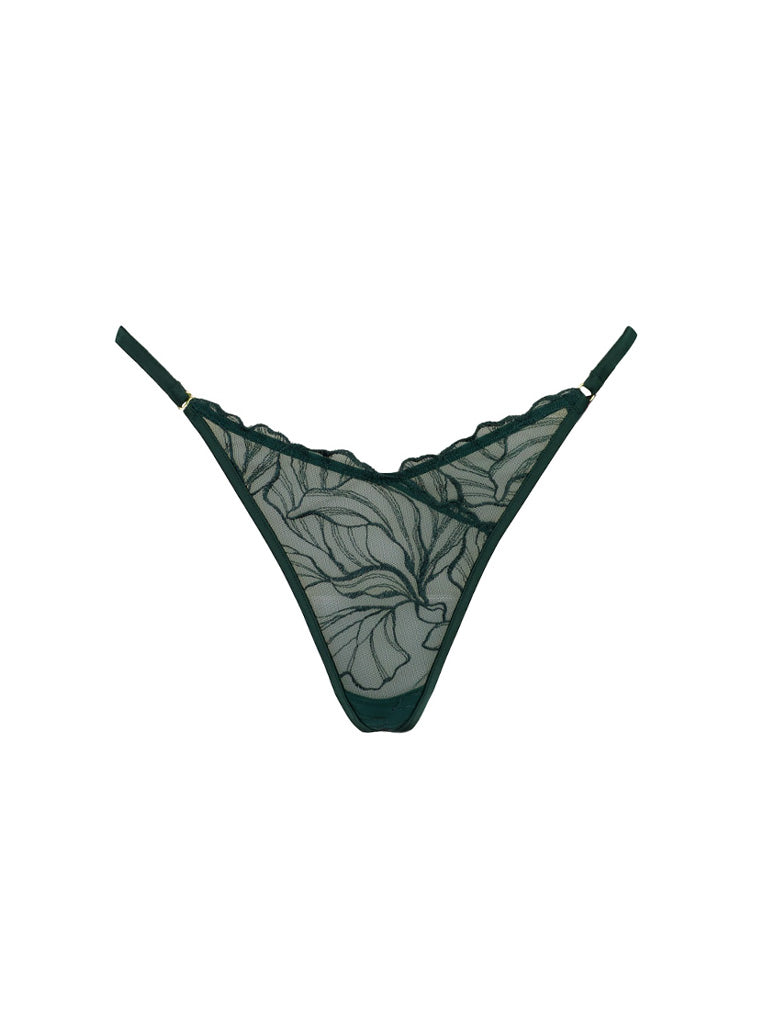 Gaia G-String Forest Green