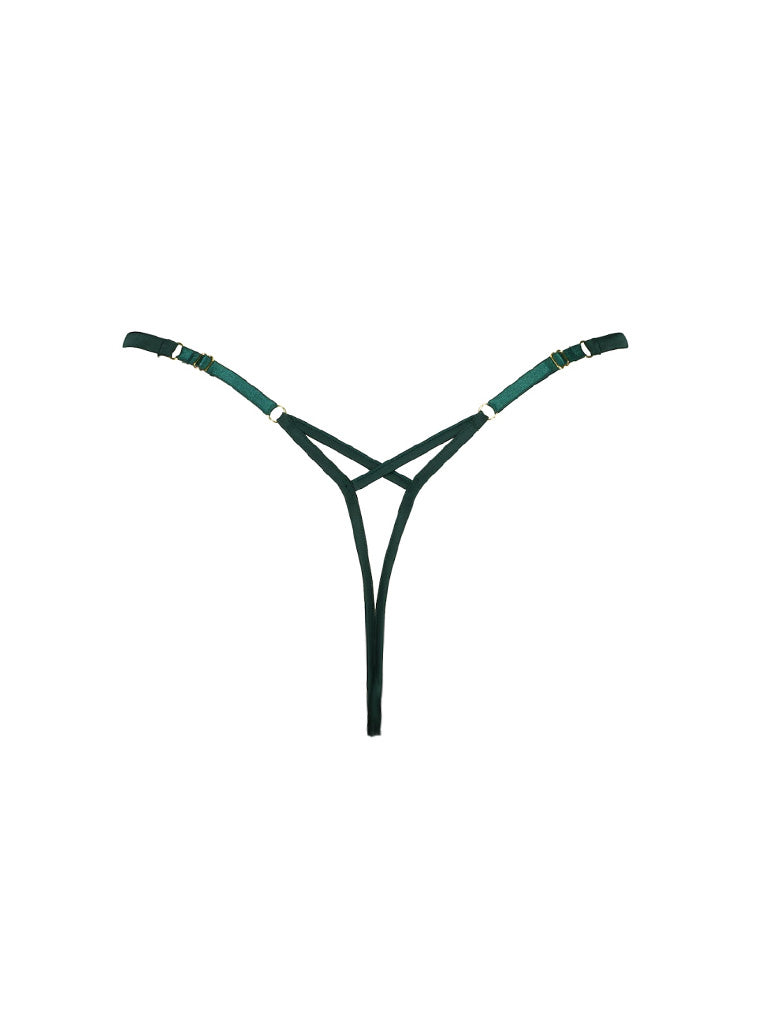Gaia G-String Forest Green