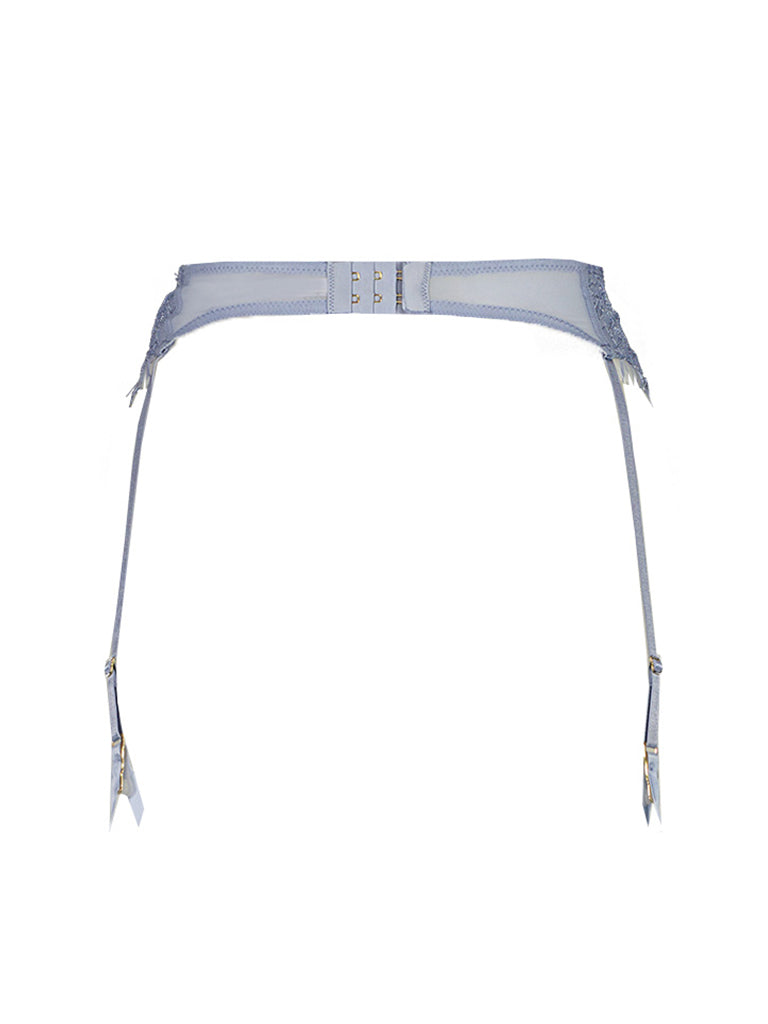 Maia Lace Suspender Powder Blue Secondary image