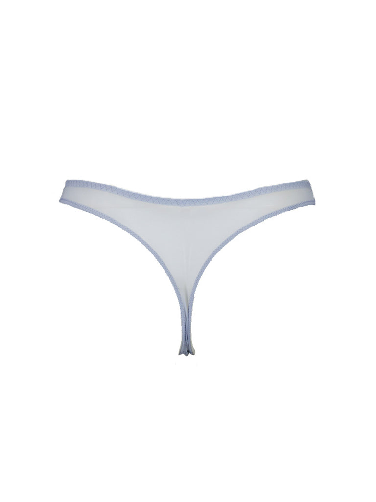 Maia Lace G-String Powder Blue Secondary image