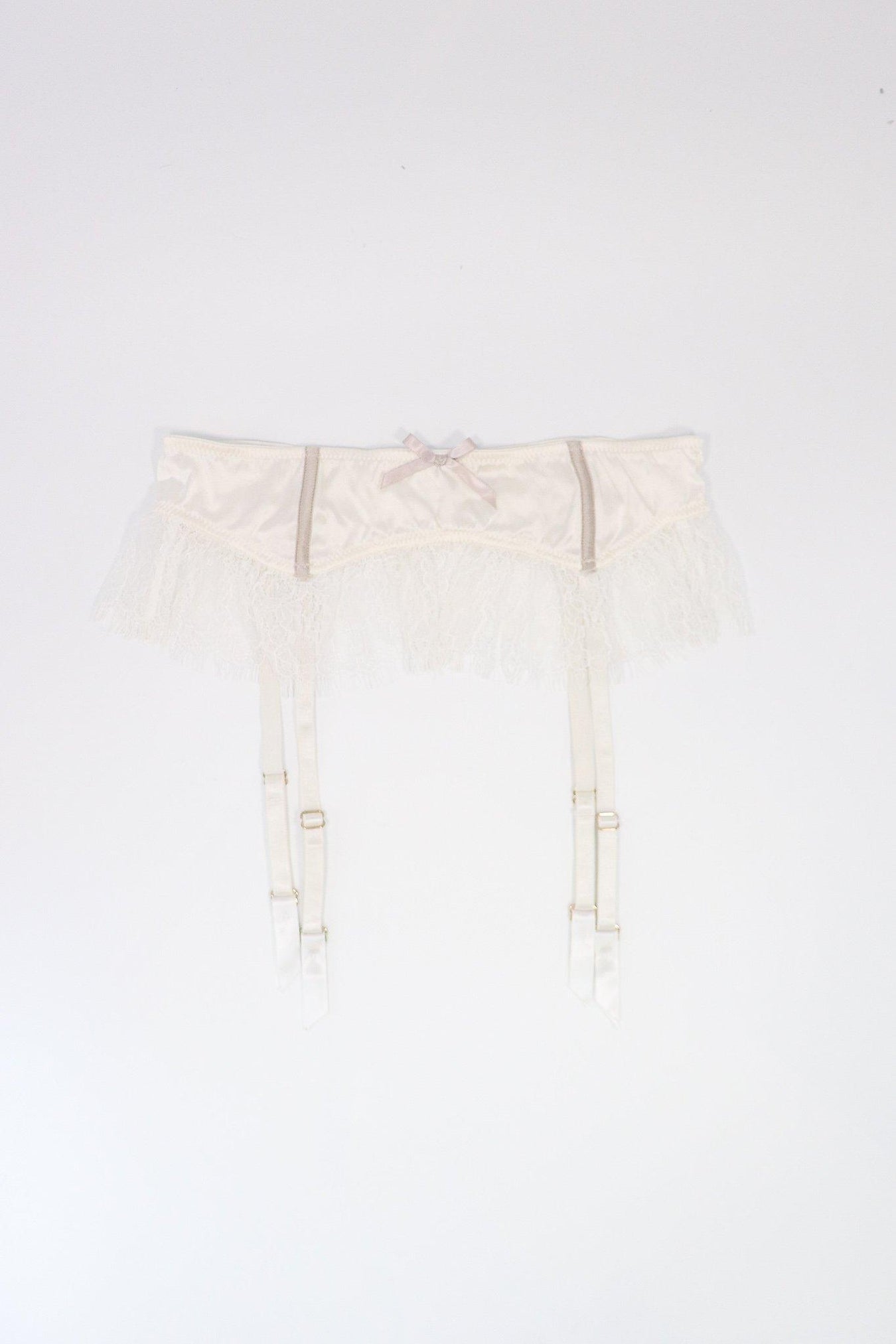 SILK & LACE GARTER BELT | S | SILK & LACE GARTER BELT | S | KISSKILL Online Designer Lingerie